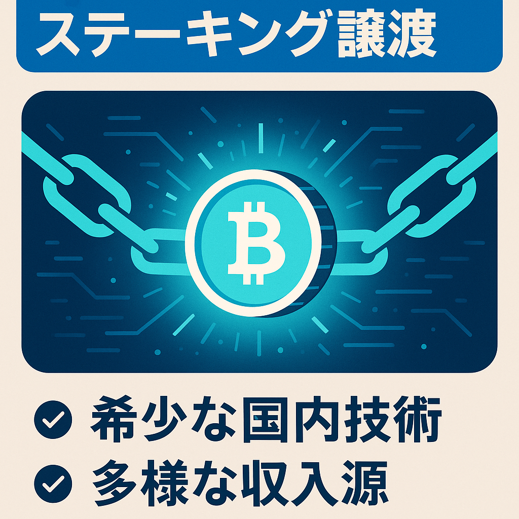 暗号資産 トークン & NFT ステーキングシステムの譲渡