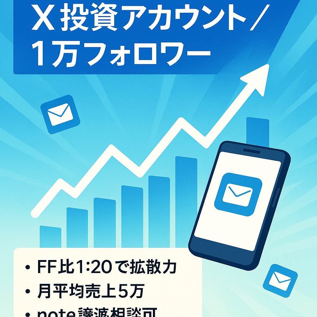【X（旧twitter）フォロワー10000人以上】投資系アカウント
