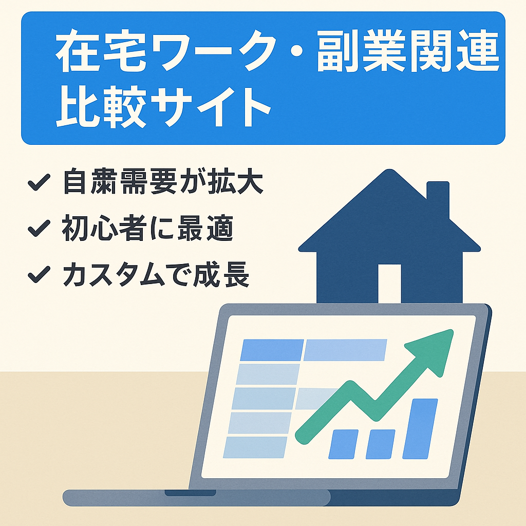 在宅ワーク・副業関連比較サイト