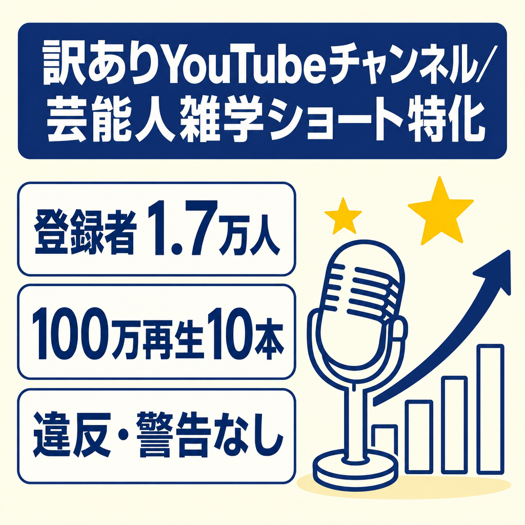 【訳あり／登録者17,000↑】芸能人に関する雑学Short特化チャンネル