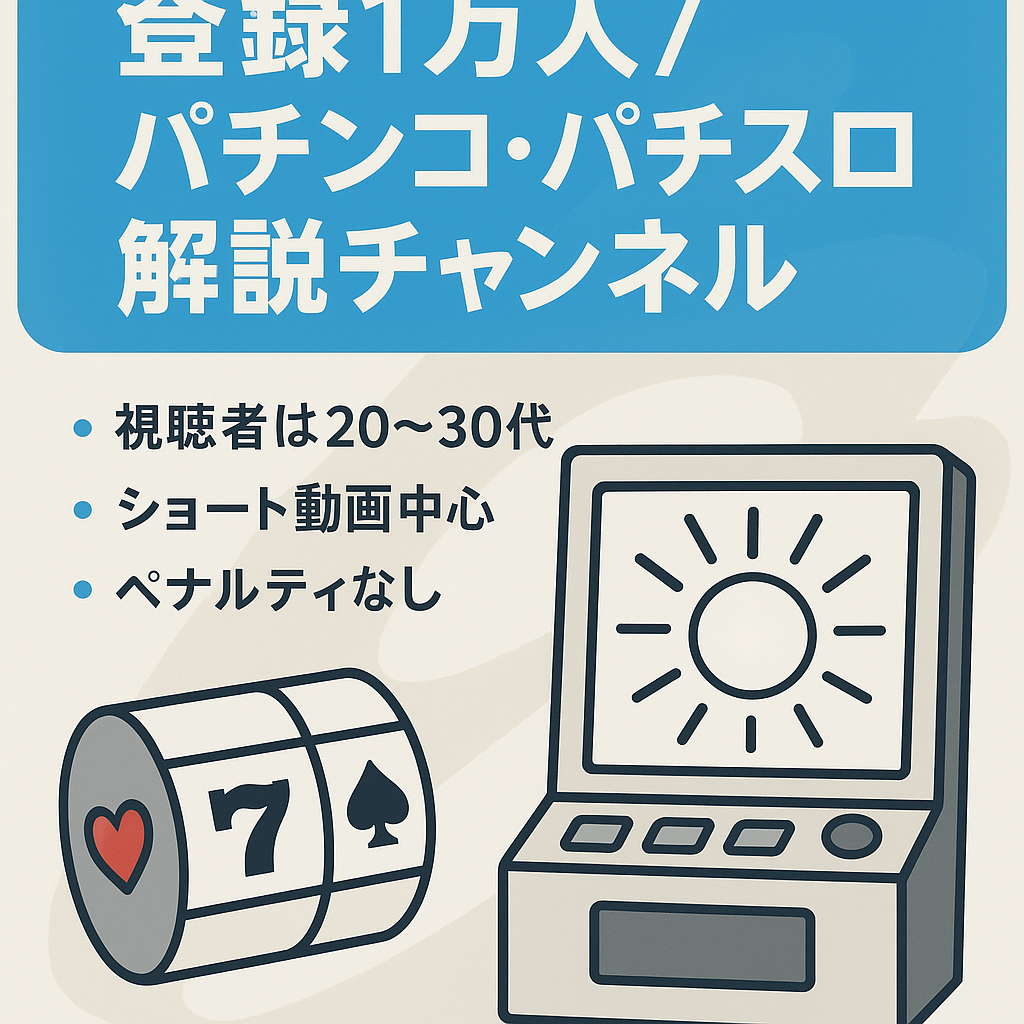 【チャンネル登録者数1万人】属人性無し、パチンコ・パチスロのゆっくり解説チャンネル！