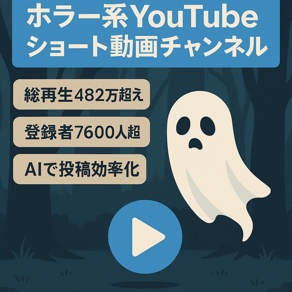 【日本人ユーザー】登録者約7600人超え！5ch系人気ジャンルホラー系YouTubeショート動画チャンネル