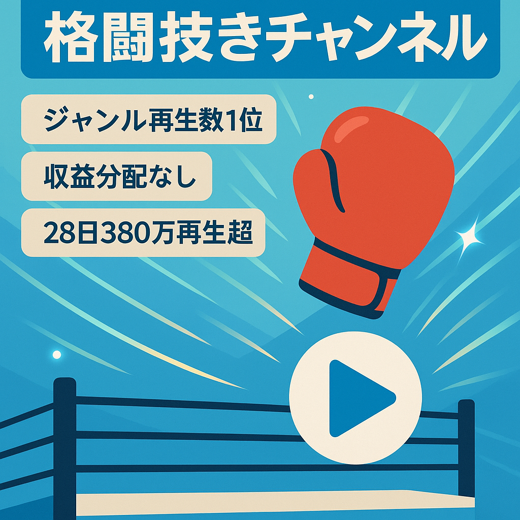 【注意事項あり】格闘技関連のライブ配信の切り抜きチャンネル【同ジャンルNo.1の再生回数/収益分配なし】