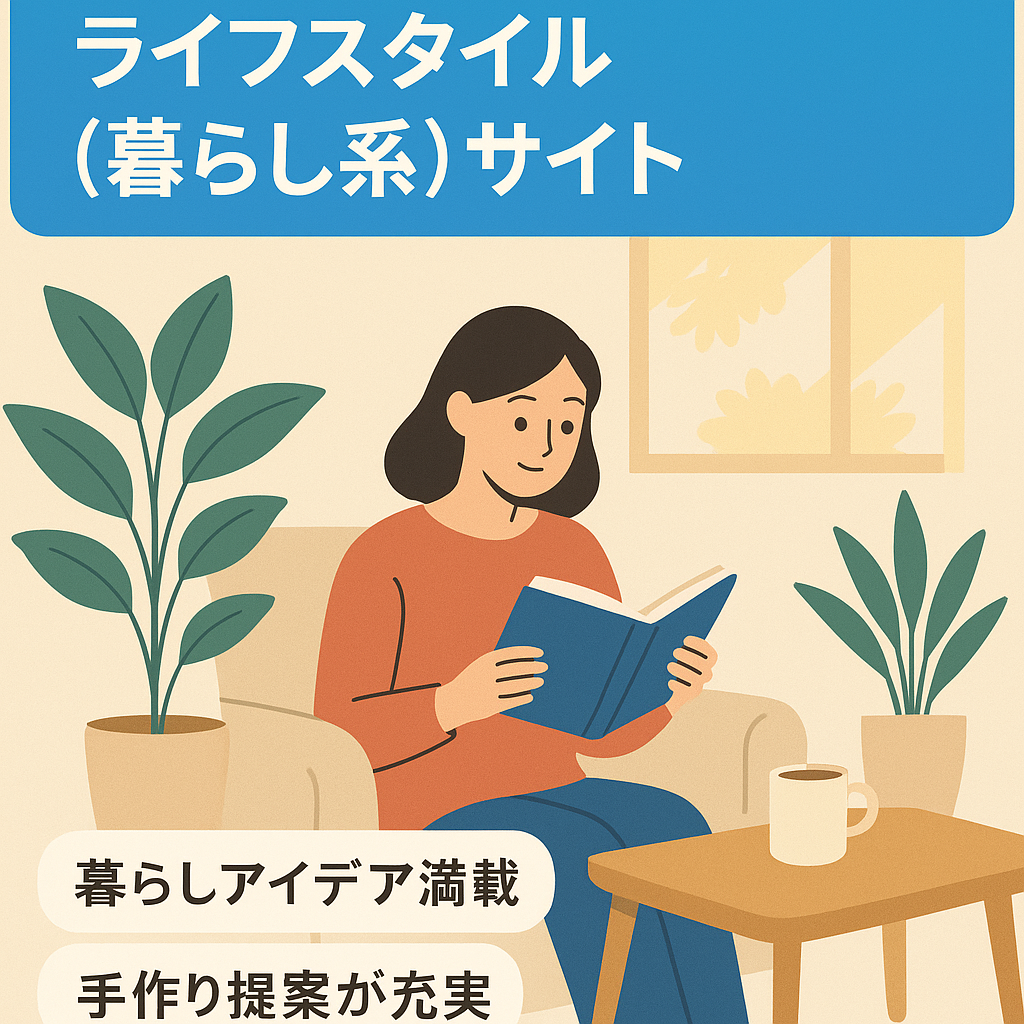 「おうち時間」に特化したライフスタイル（暮らし系）サイト