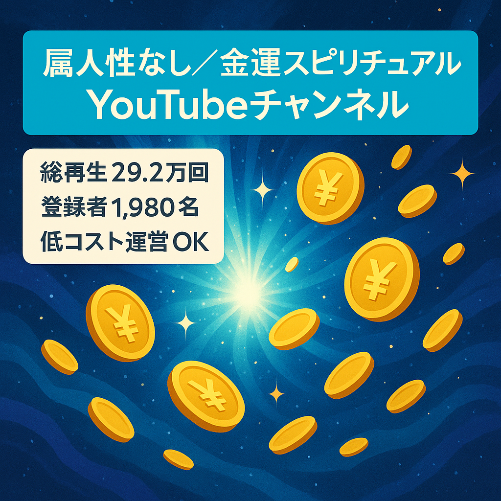 【属人性なし】スピリチュアルに特化したYouTubeチャンネル