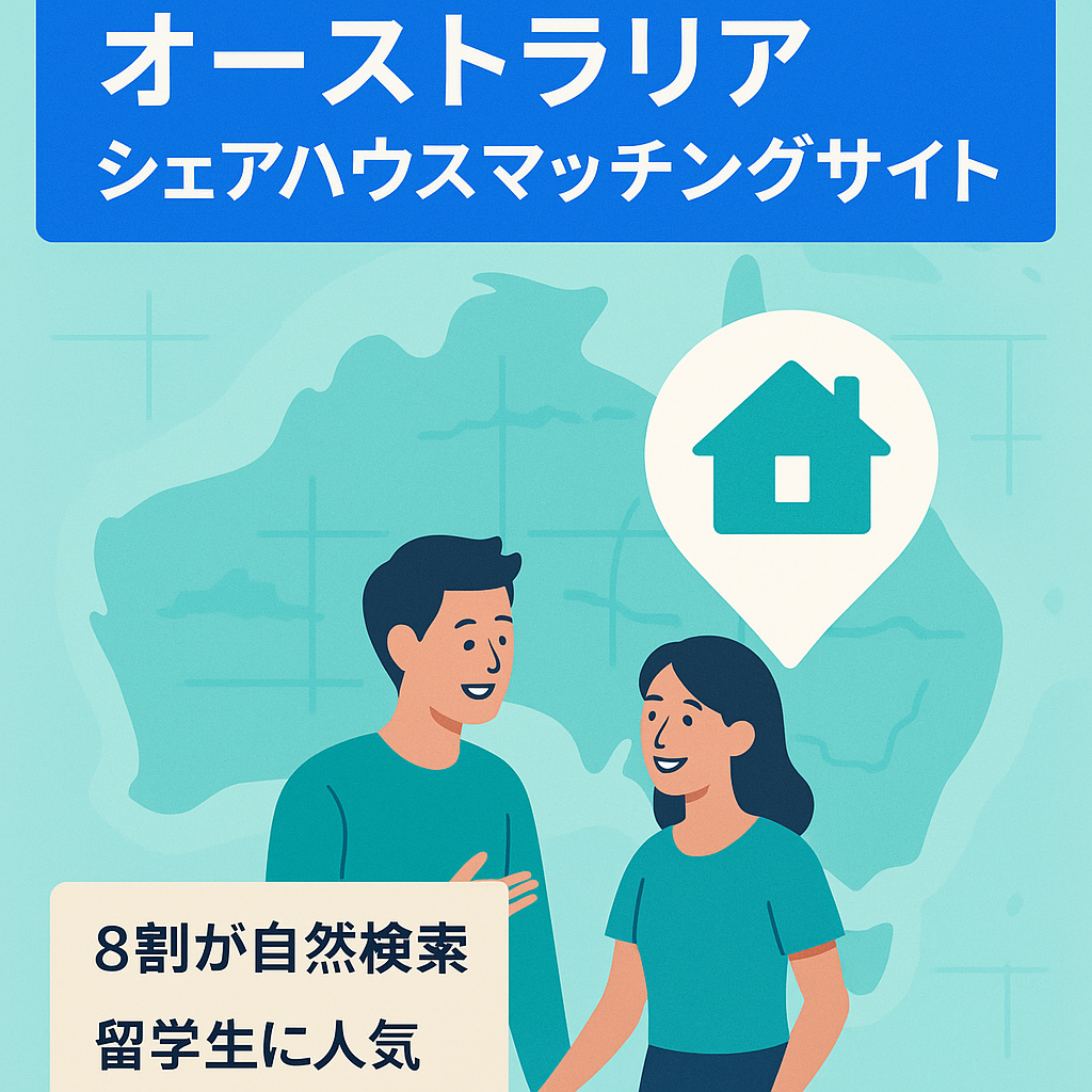 【SEOに強い】オーストラリア シェアハウスマッチングサイト
