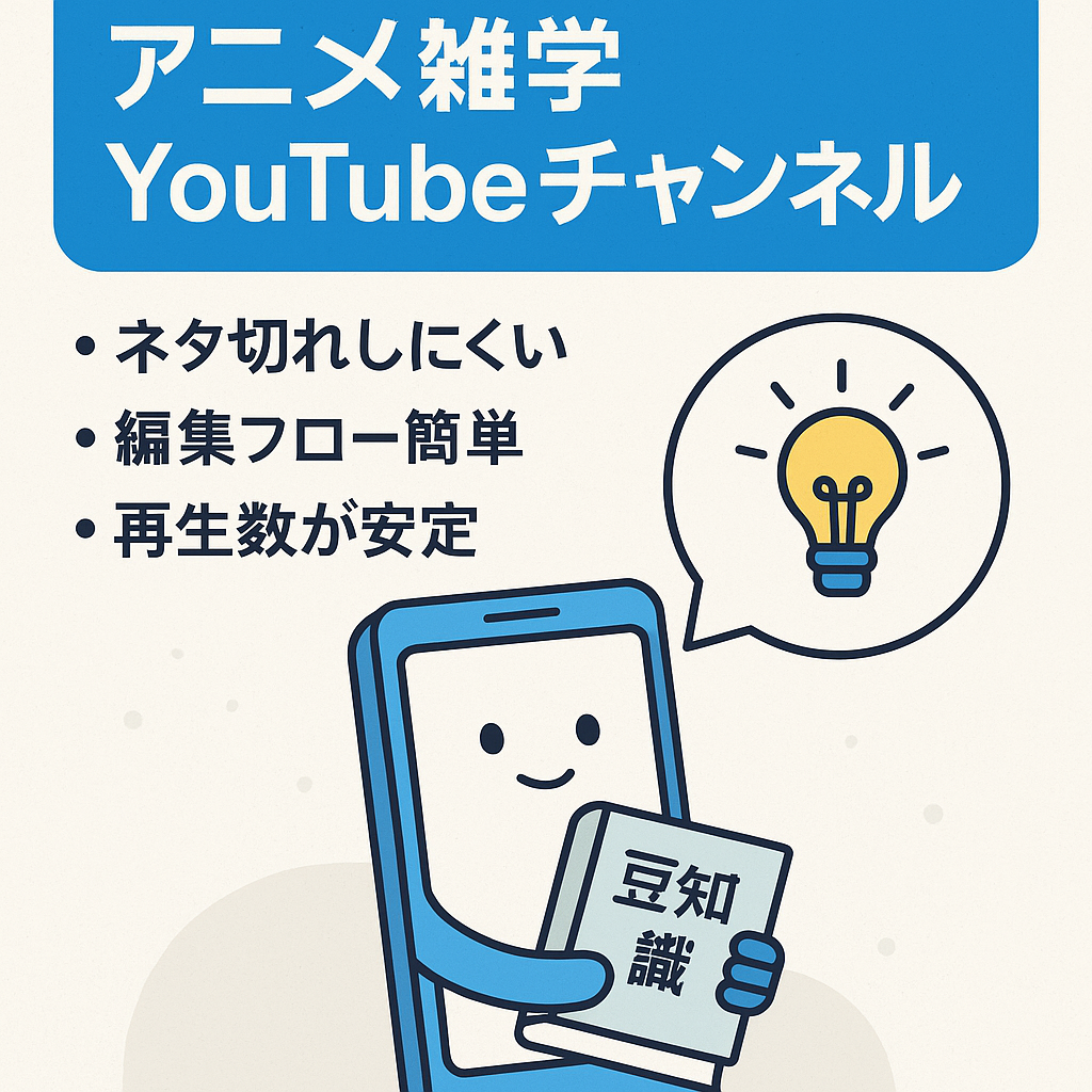 【7月収益33万】YouTube Shortsのアニメ系雑学チャンネル　コミュニティも高インプレッション