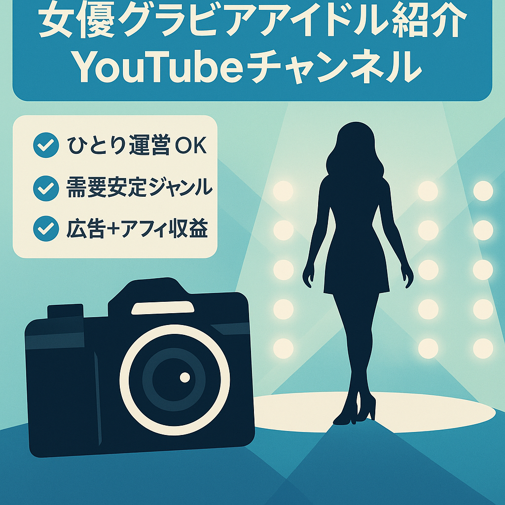 【⚠️チャンネル閉鎖予定⚠️】登録者1.7万人超えの女優グラビアアイドル紹介チャンネル