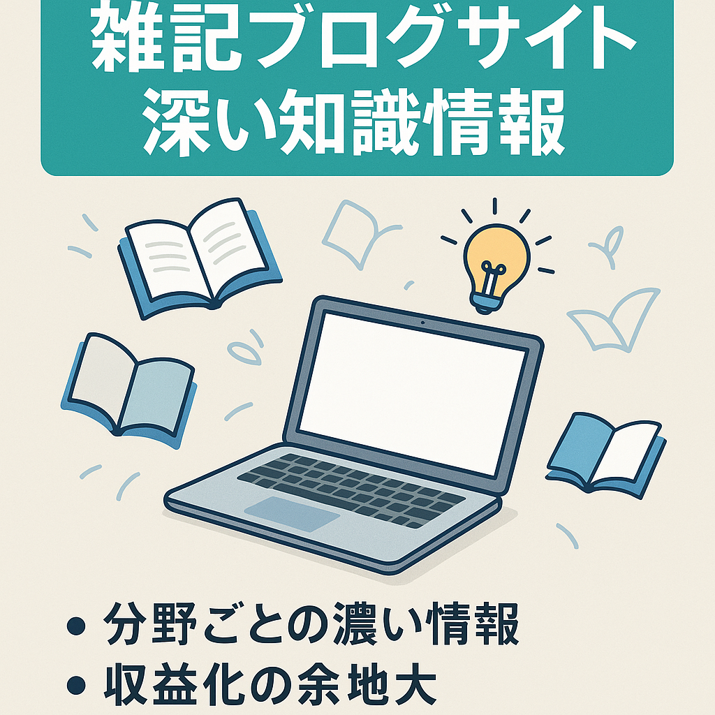 当サイトは雑記ブログに焦点を当て、その領域での深い知識と情報を提供しています。
