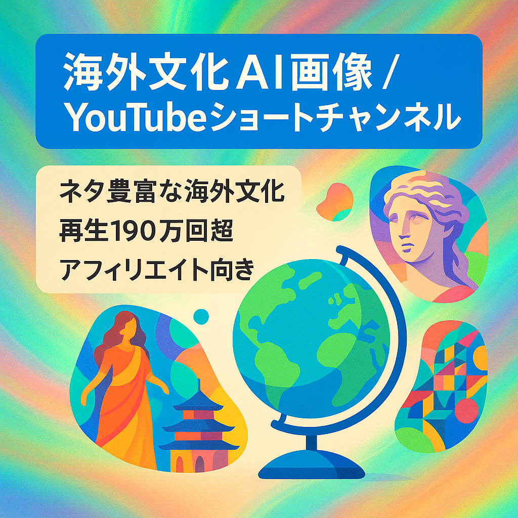 【属人性なし】海外文化×AI画像 YouTubeショートチャンネル