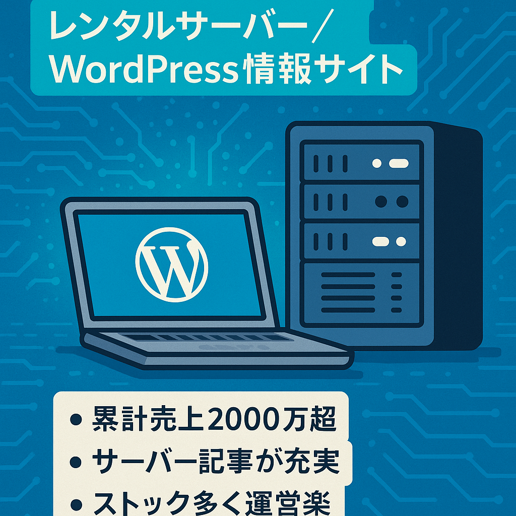 【運営歴4年以上】レンタルサーバー/WordPress情報メディア