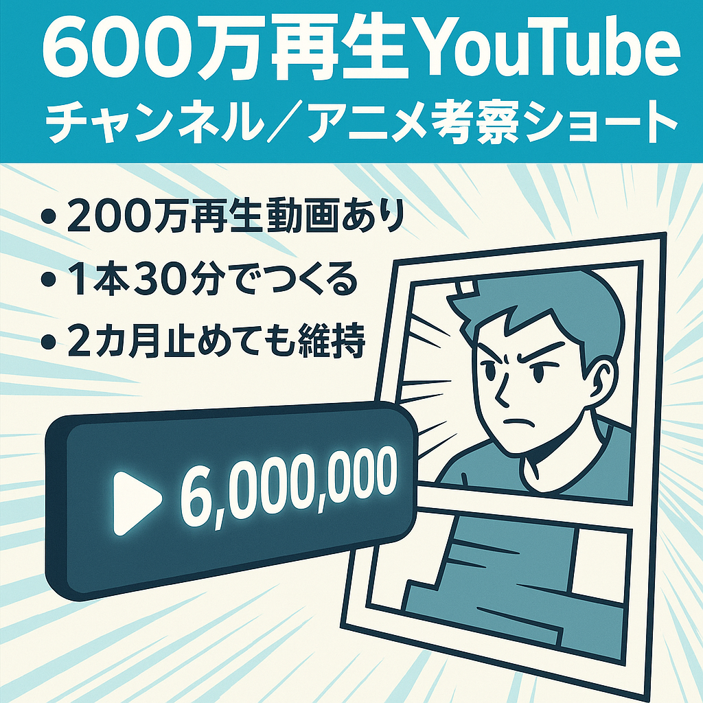 【600万総再生数突破】属人生一切なし.アニメ考察ショート動画.200万再生動画有