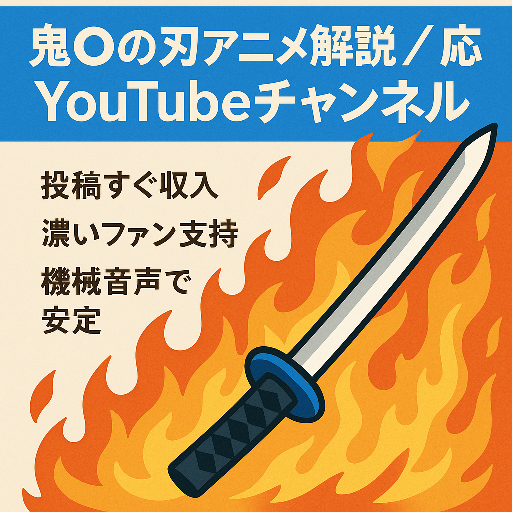 【4月からアニメ放送で収益爆増の見込みあり】「鬼○の刃」解説・考察・反応集Youtubeチャンネル