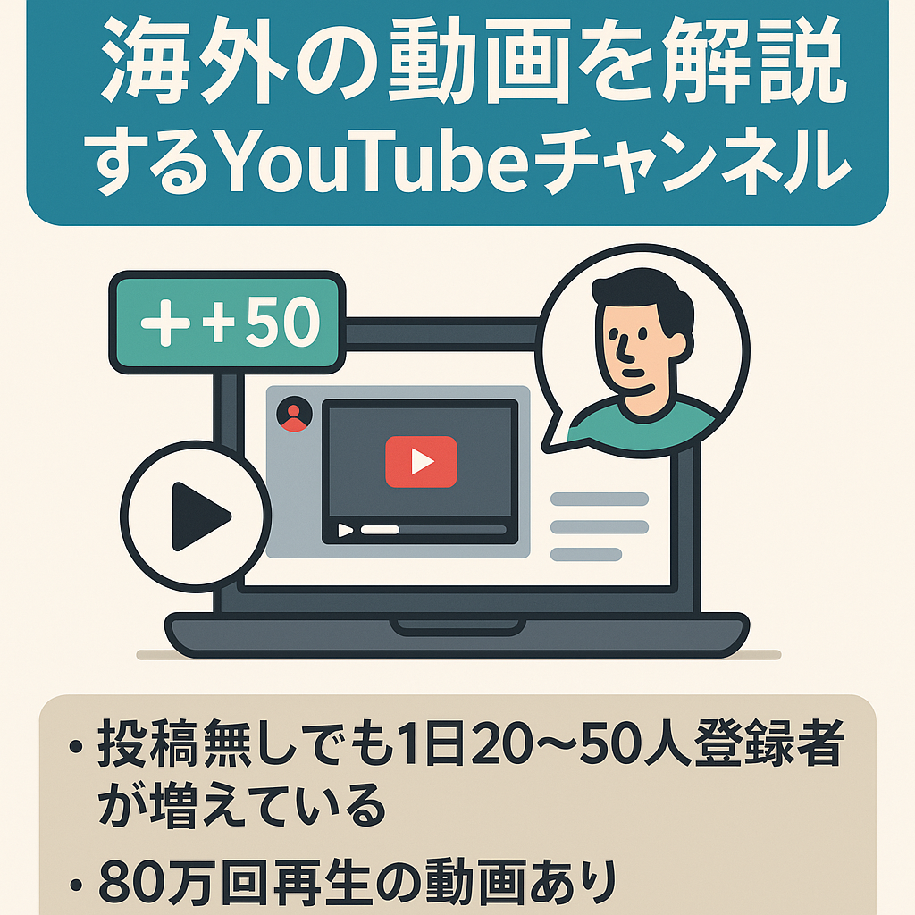【属人性なし】海外の動画を引用し、解説するYouTubeチャンネル
