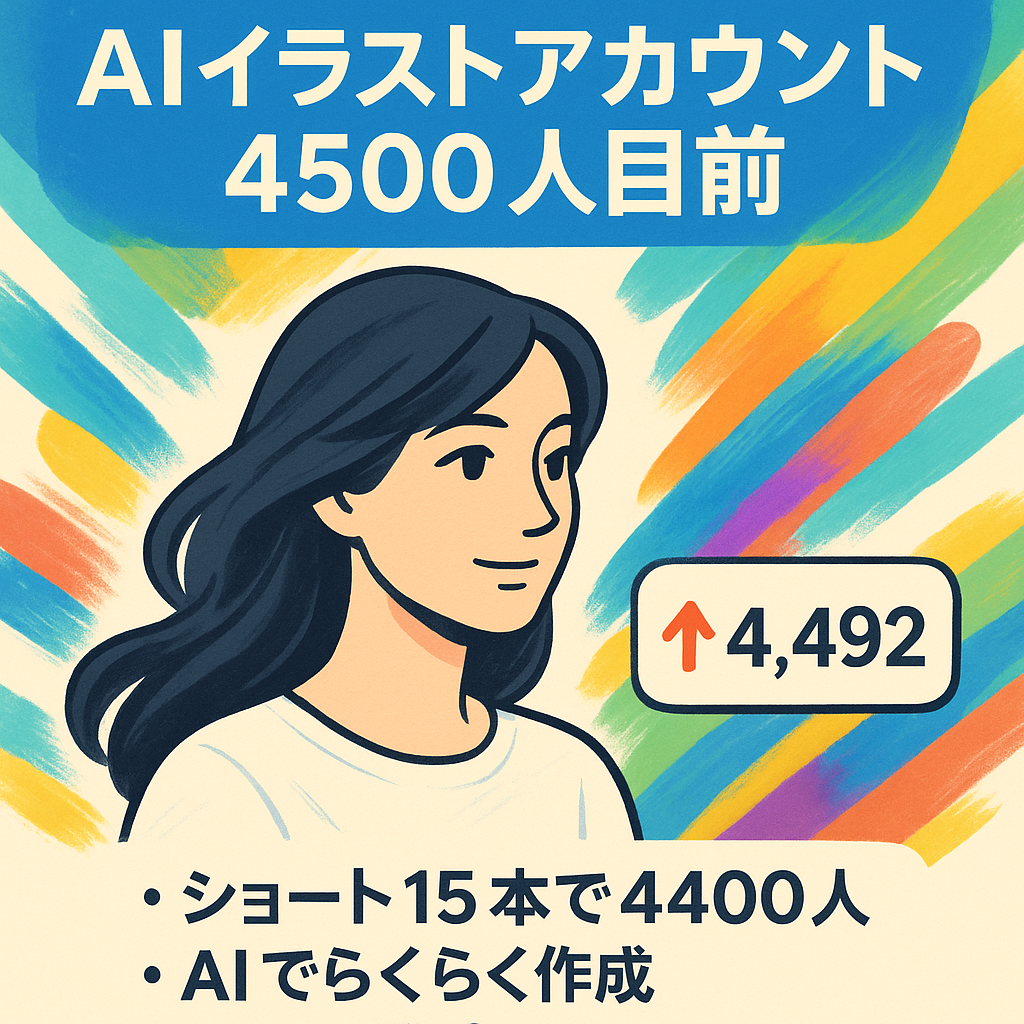 【特別価格】4500人目前のAIイラストアカウントお譲りします。