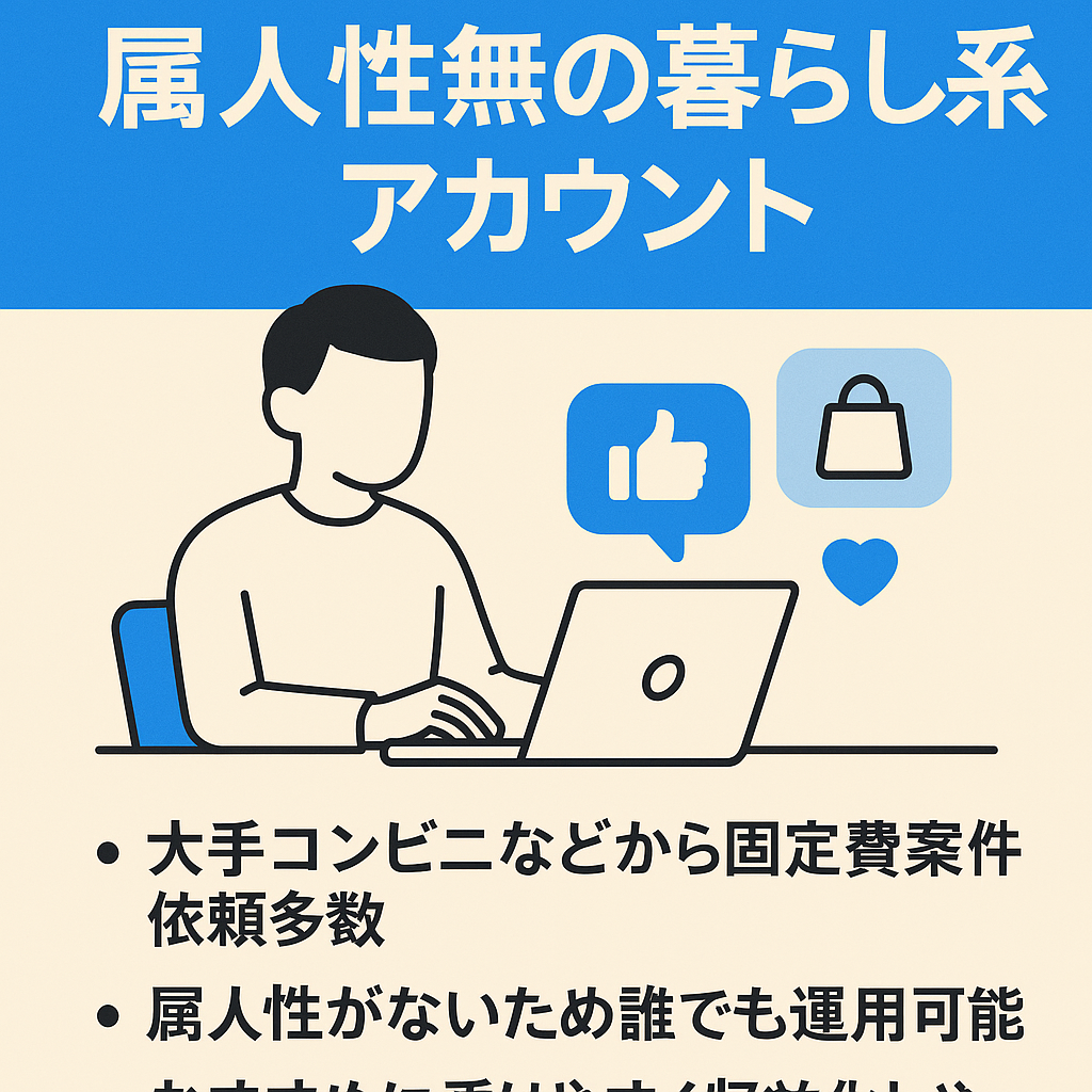 【ナショクラの固定費実績多数！】属人性無の暮らし系アカウント