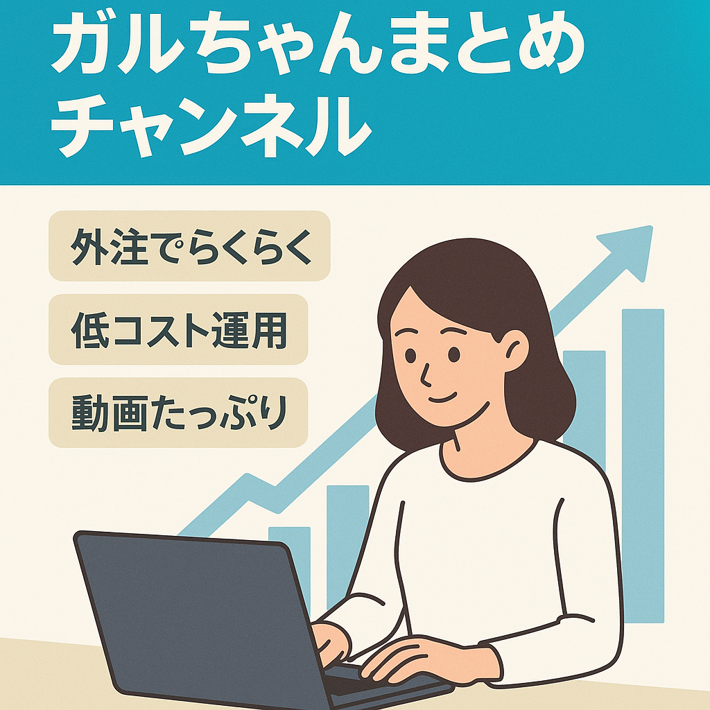 【安定！外注化属人性なし】ガルちゃんまとめチャンネル
