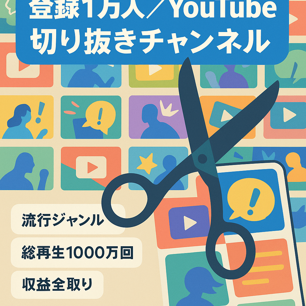 【登録者10000人超】有名YouTuberの切り抜きチャンネル
