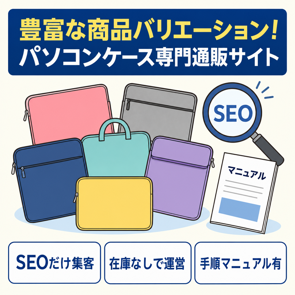 豊富な商品バリエーション！パソコンケース専門通販サイト