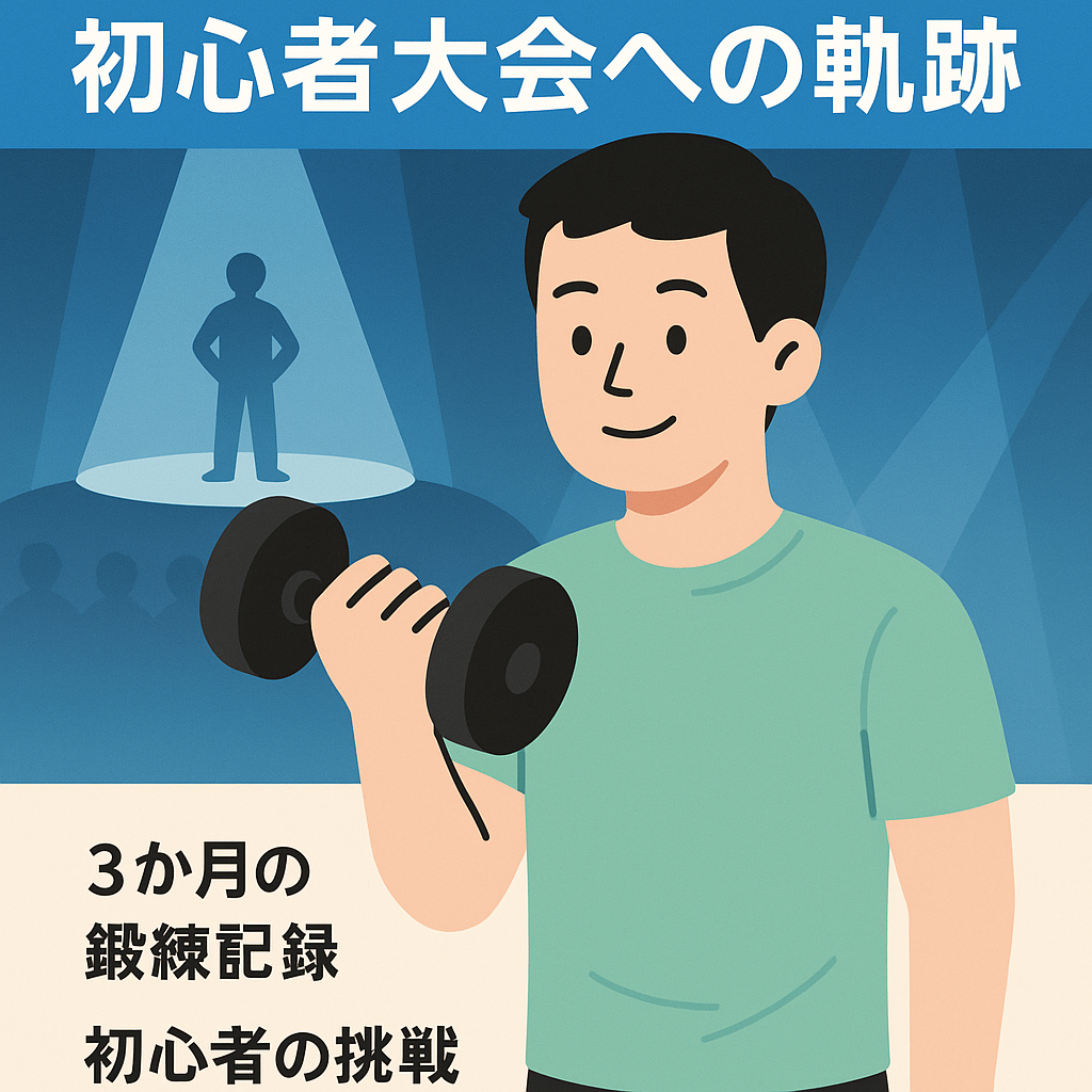 自宅での筋トレでマッスルゲート（筋トレ初心者の大会）出場までの３か月の記録