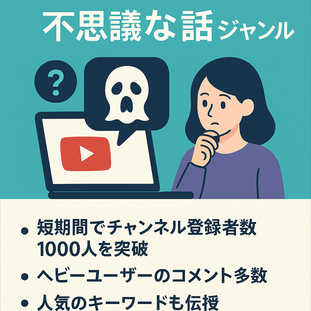 ガールズチャンネルの不思議な話のジャンル。ゾッとする話など。