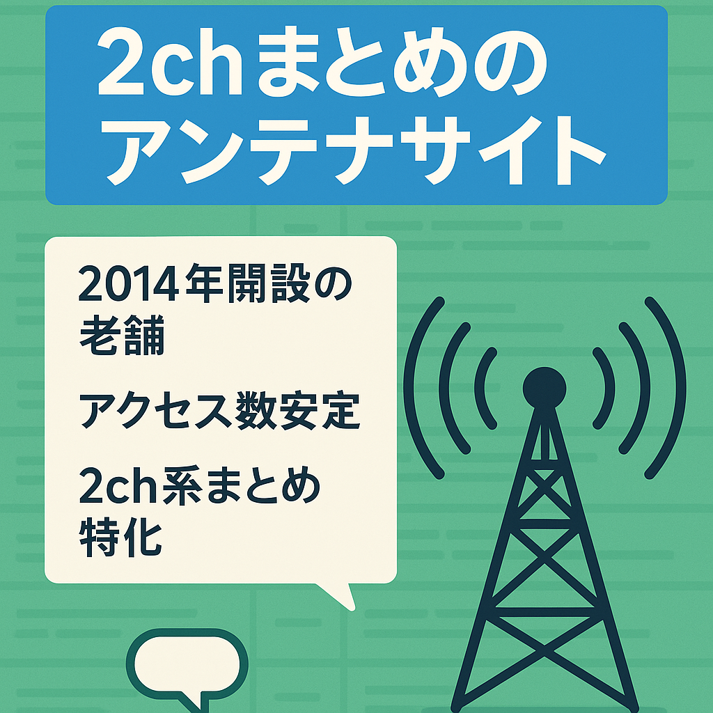 2chまとめのアンテナサイト