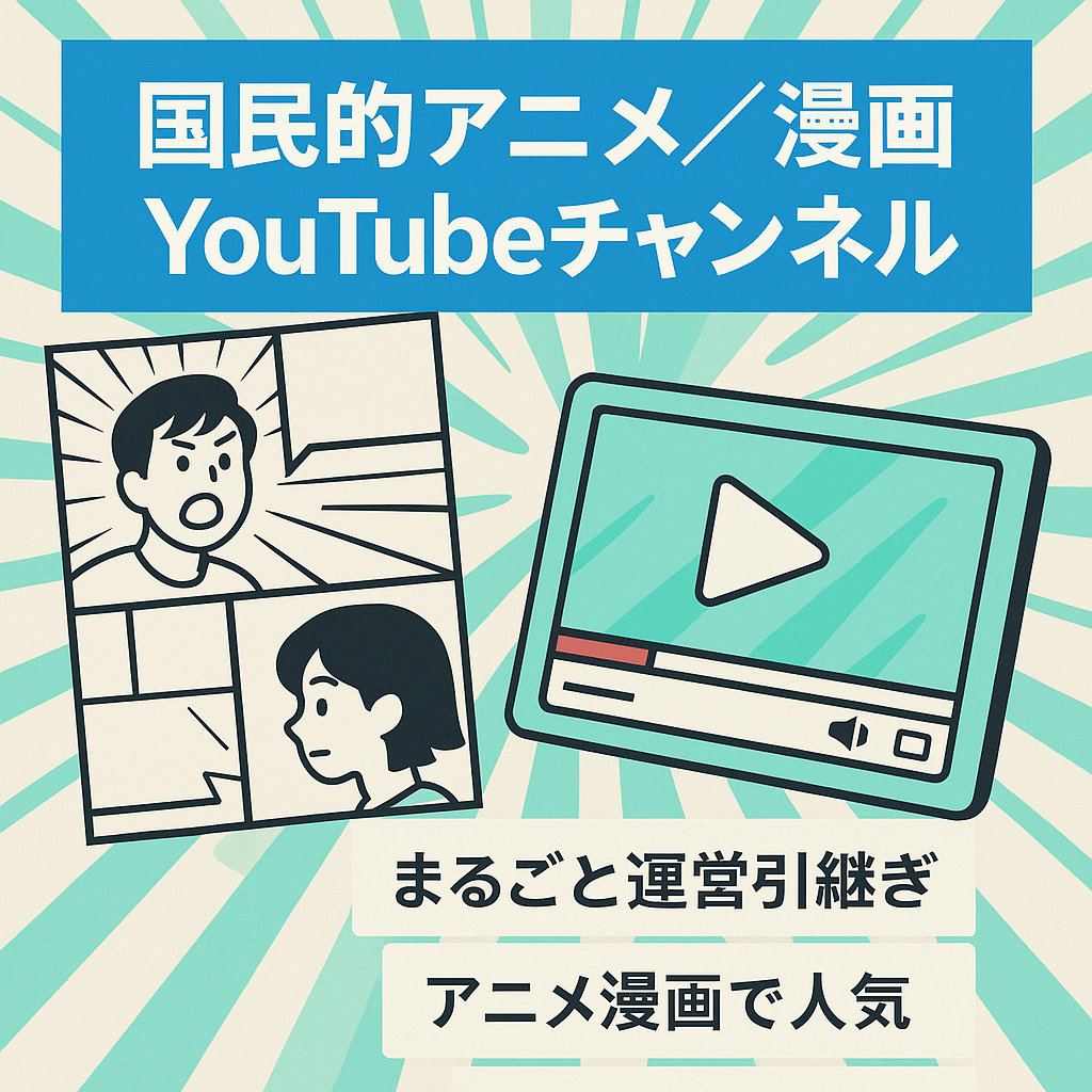 【わずか20日で利益20万超え】某国民的アニメ・漫画のYouTubeチャンネル