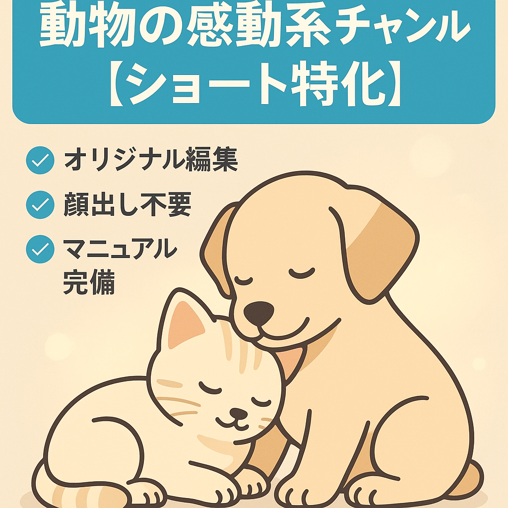 【登録者数4万人】動物の感動系チャンネル【ショート特化】