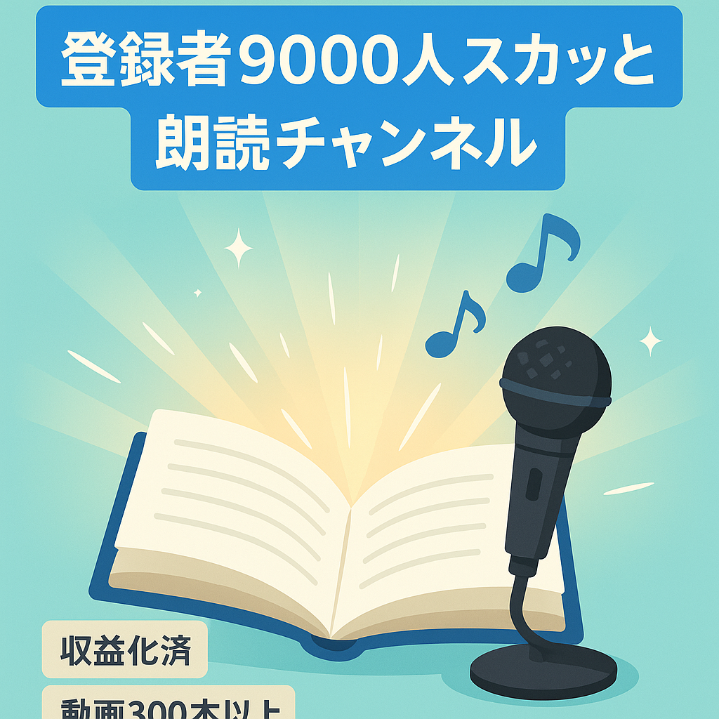 【収益化済・登録者9000人越え】スカッとする話朗読のチャンネル
