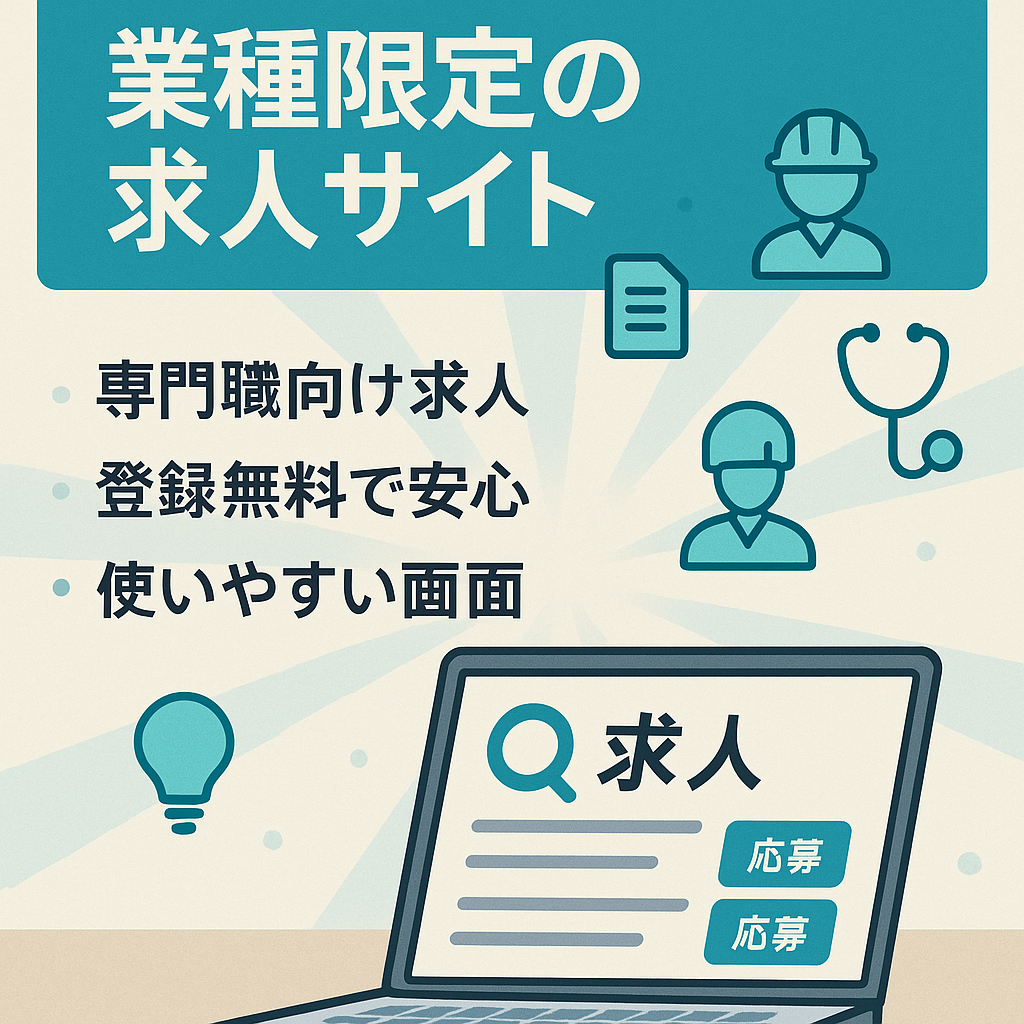業種限定の求人サイト