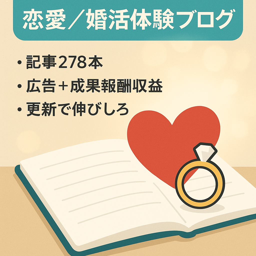 恋愛・婚活ブログ、他体験談など。恋愛で悩んでいる人の解決、婚活をうまくいく方法、テクニックなどを載せています。
