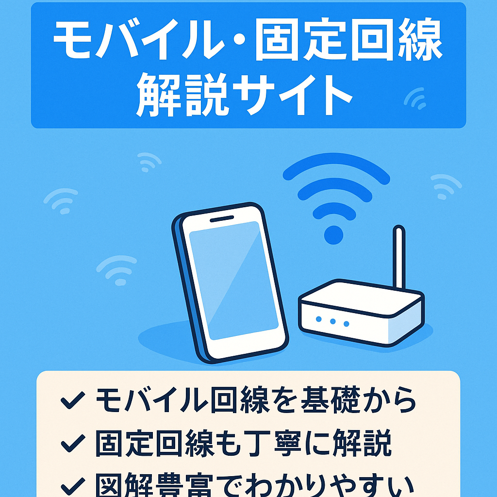 モバイル・固定回線解説サイト