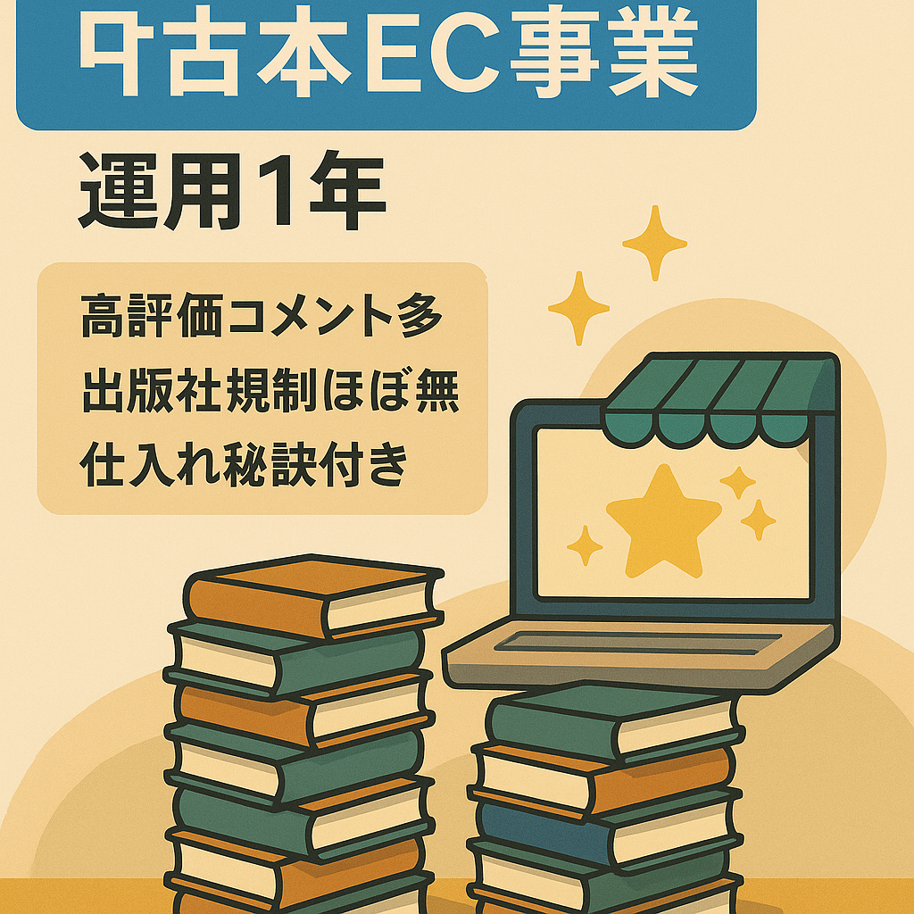 【評価数125件（97％）】運用歴1年の中古本EC事業（Amazonセラー）