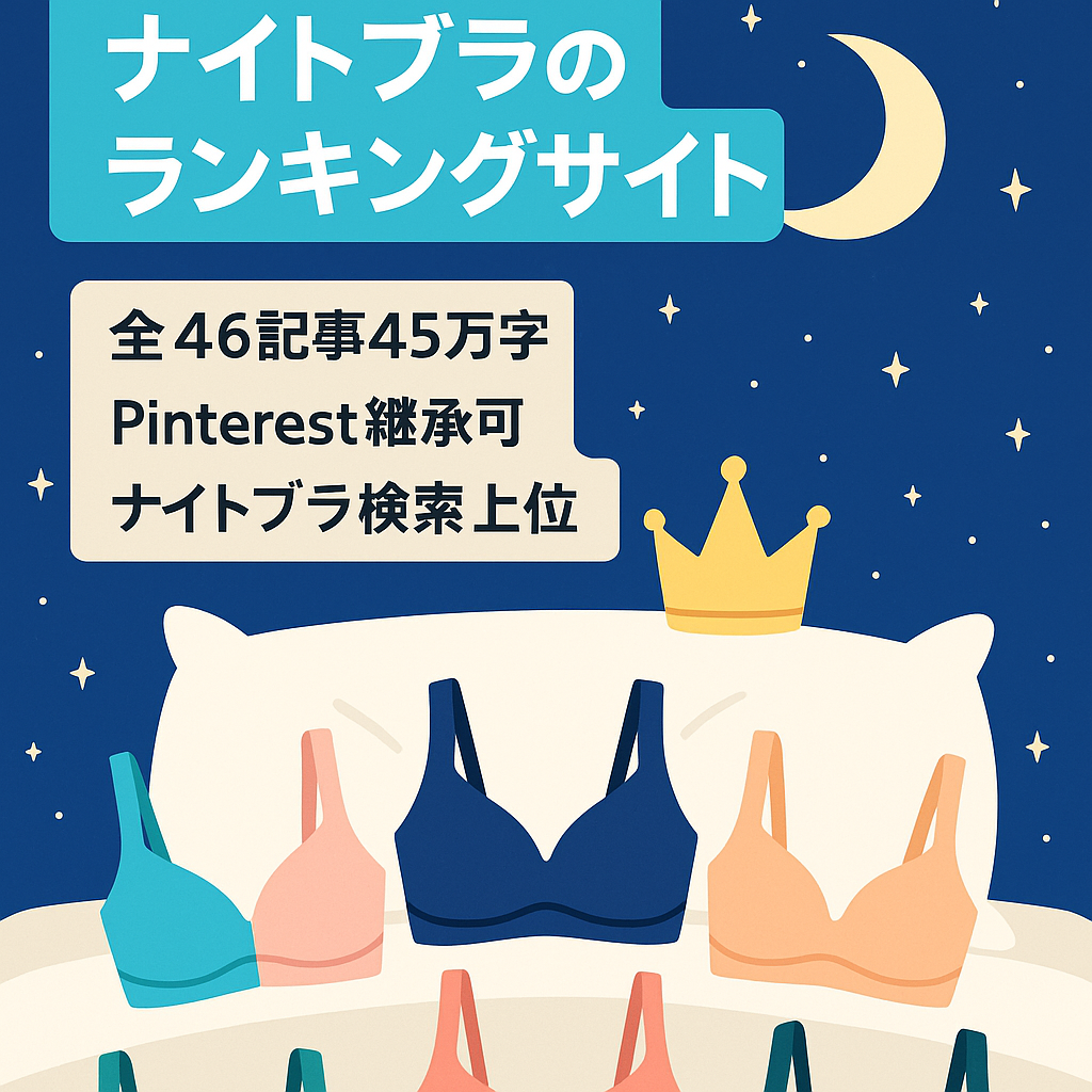 【45万文字以上】ナイトブラのランキングサイト