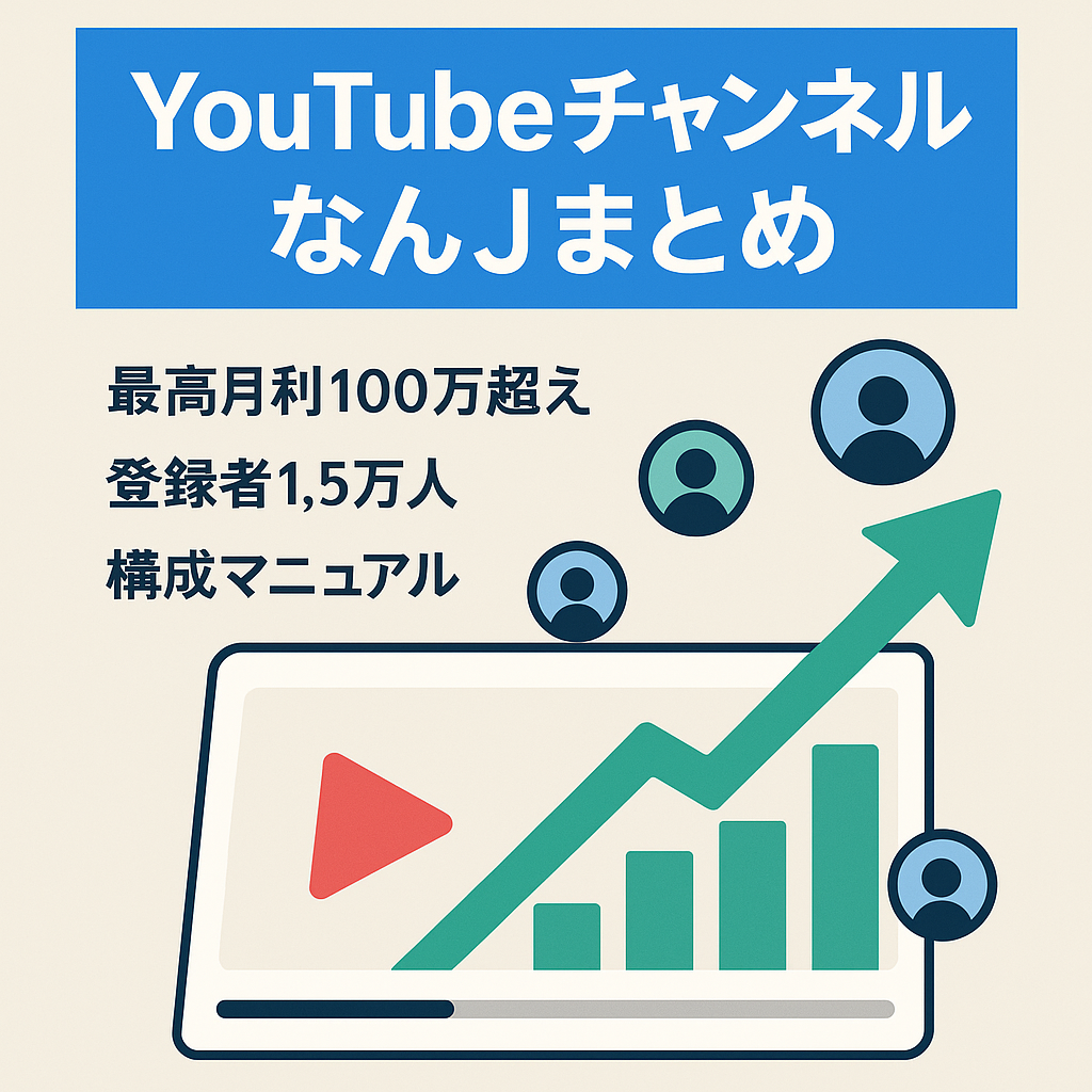 【過去月間利益100万以上・登録者1万5000人】なんJまとめチャンネル　早期売却希望