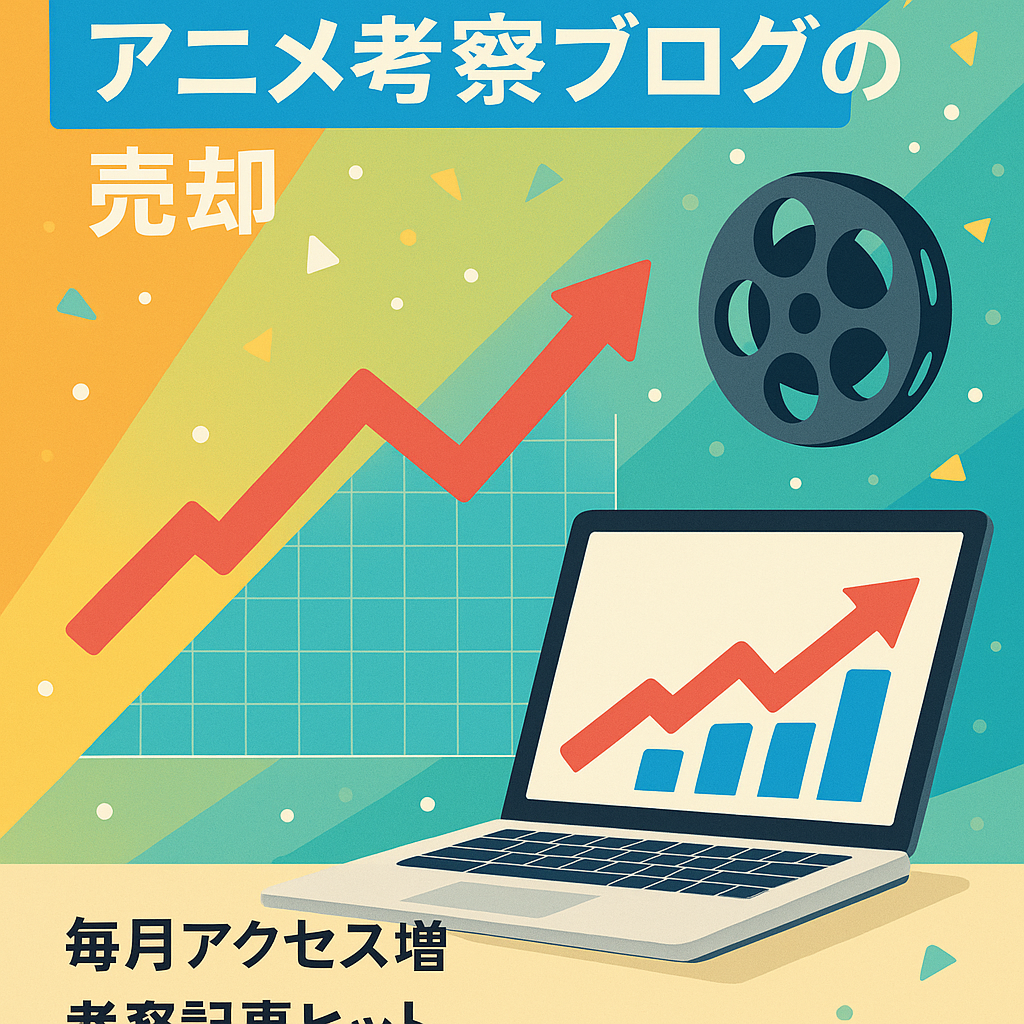 【VOD】右肩上がり！アニメ考察ブログの売却
