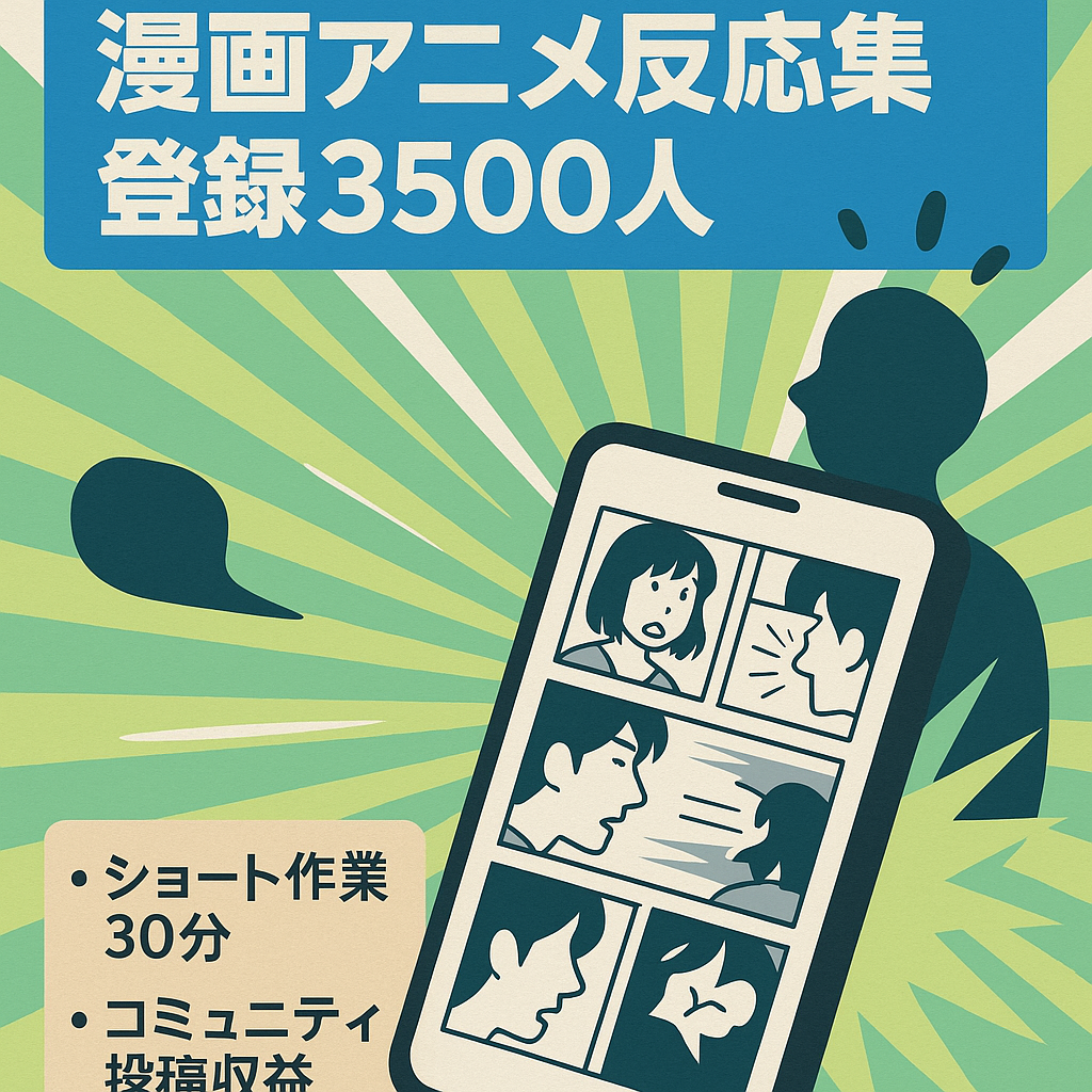 訳あり：【値段交渉歓迎】漫画・アニメの反応集チャンネル【チャンネル登録者数3500↑】【訳アリ】