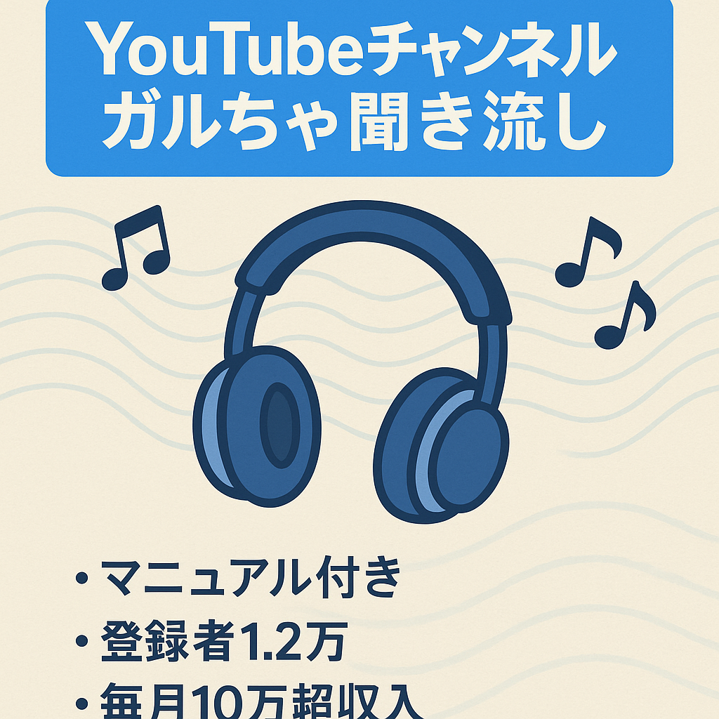 【登録者数12000人！毎月収益10万超え】ガルちゃん有益トピの聞き流しチャンネル┃過去動画の流入多◎マニュアル完備で時短製作も可能