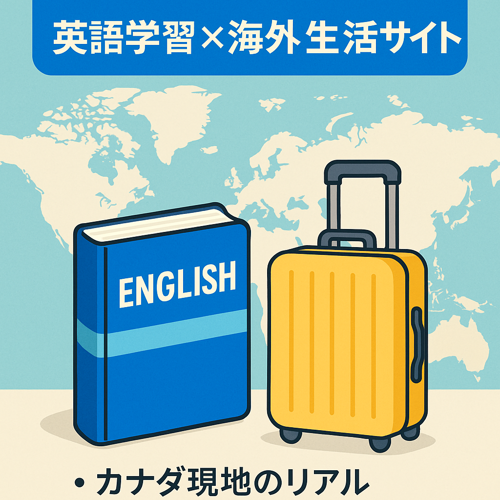 【収益化ポテンシャル大】英語学習×海外生活の情報発信サイト