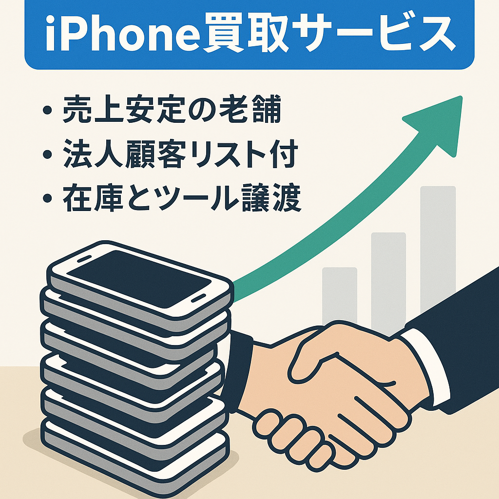 【初心者運営可】iPhone買取サービスサイト
