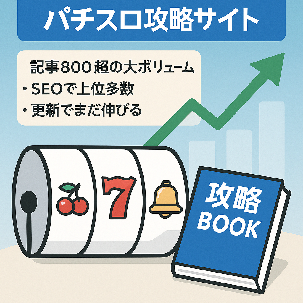 【年間41万PV&Xフォロワー2600人】大人気パチスロ攻略サイト