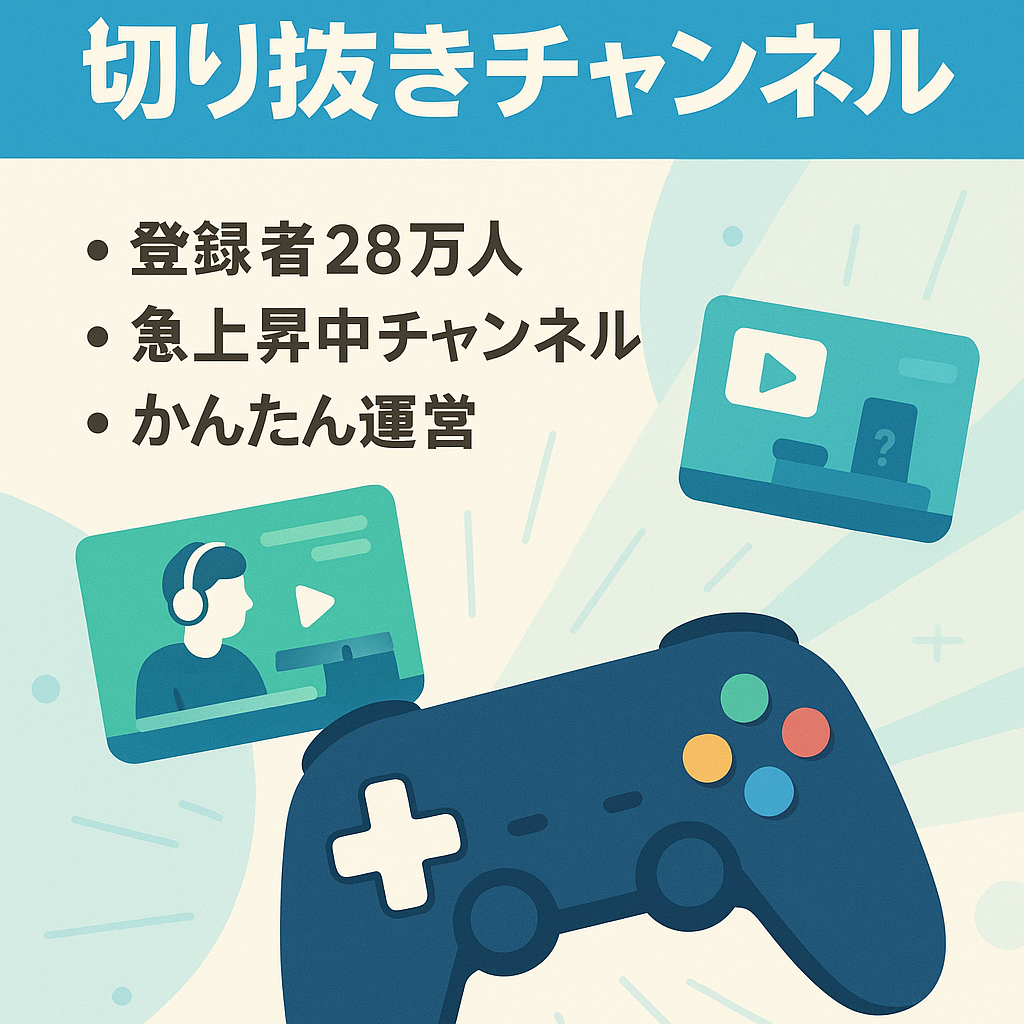 【公認】ライバル不在のゲーム配信者の切り抜きチャンネル【Youtube】