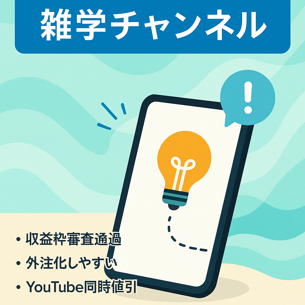 【収益化済みtiktokアカウント】属人性なし！人気の雑学チャンネル
