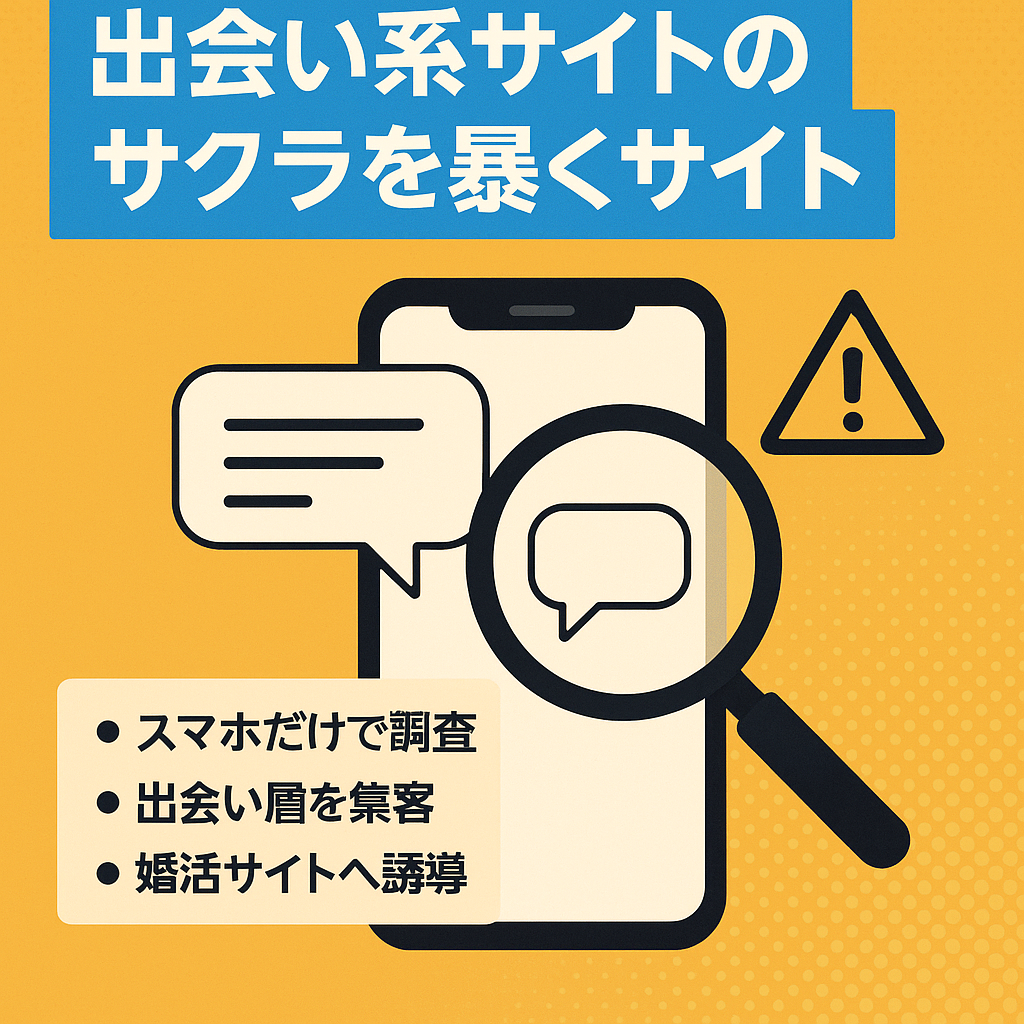 出会い系サイトのサクラを暴くサイト