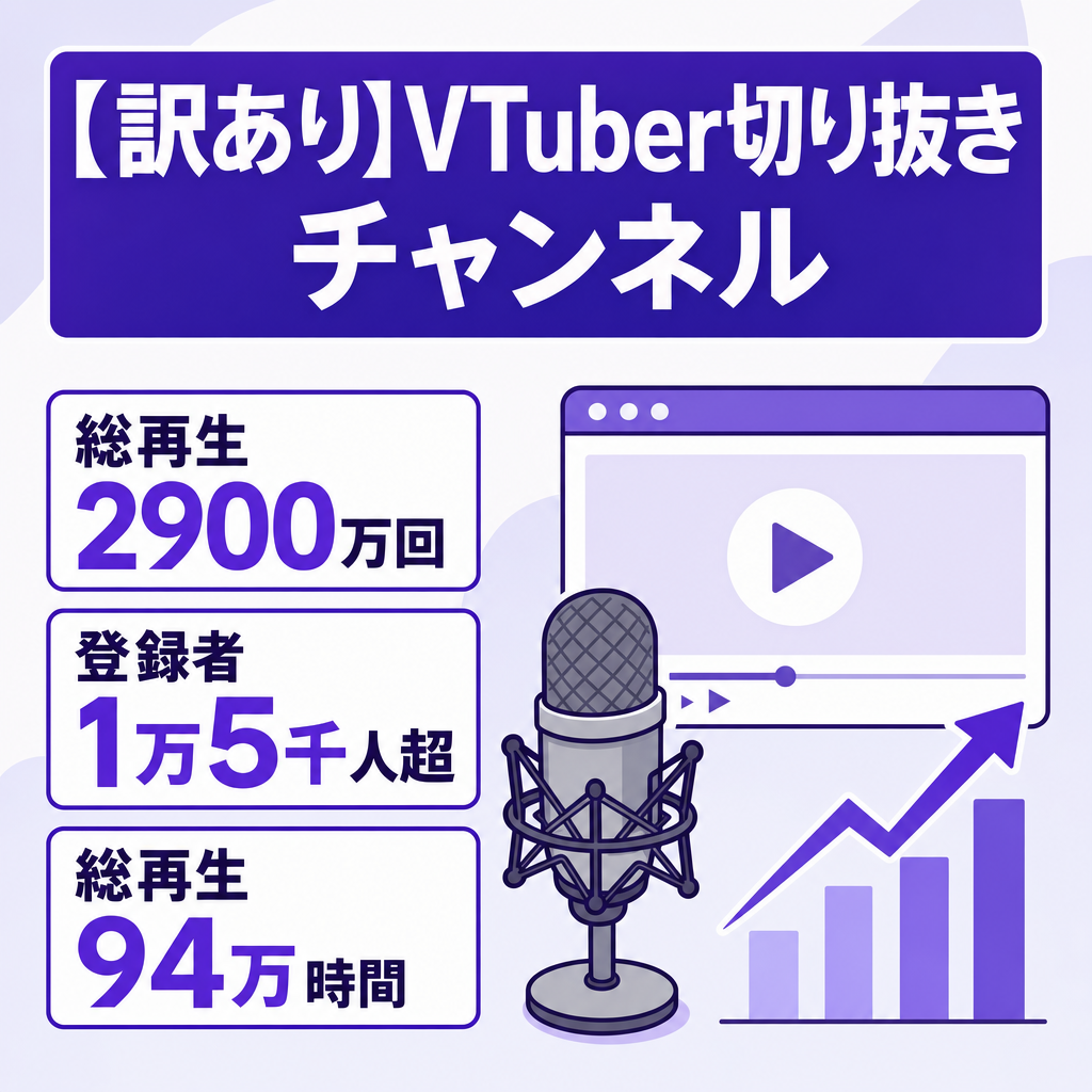 【訳あり】1万5千越えのvtuber切り抜きチャンネル【切り抜き】