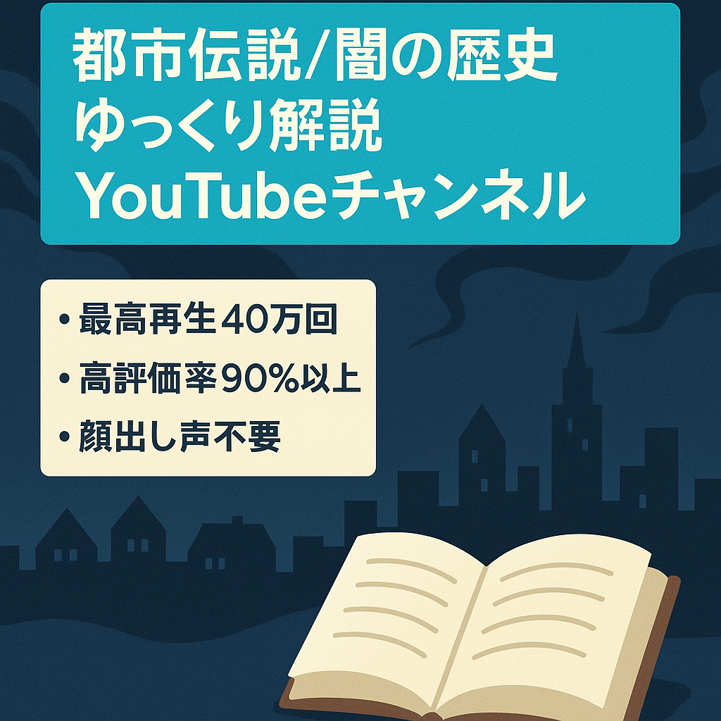 【全動画高評価率90%以上】都市伝説・闇の歴史のゆっくり解説チャンネル【YouTube】