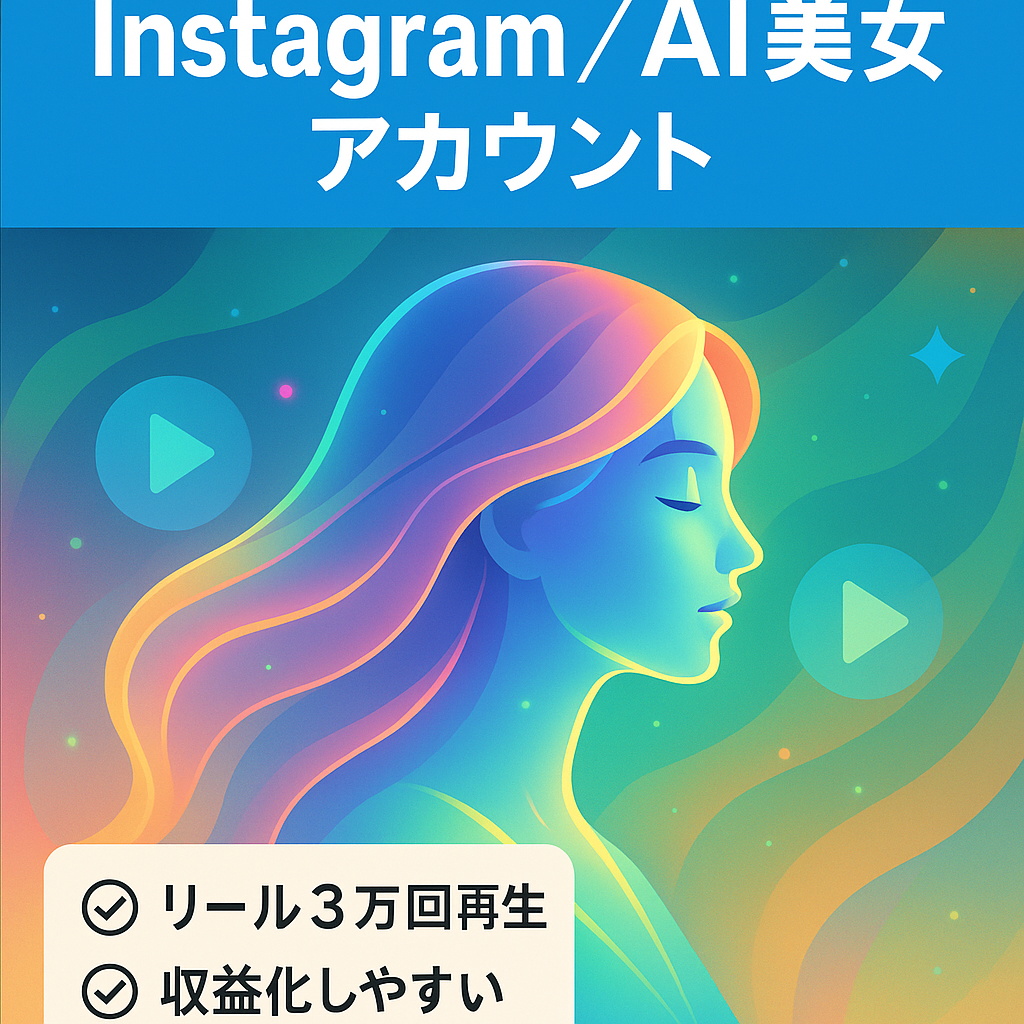 【3万再生超えリール多数！】Instagramで話題のAI美女アカウント