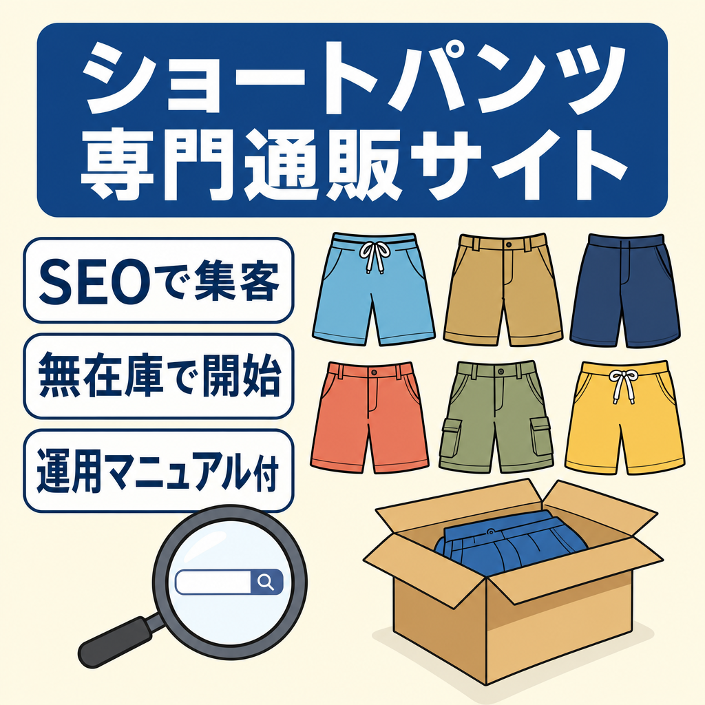 豊富な商品バリエーション！ショートパンツ専門通販サイト