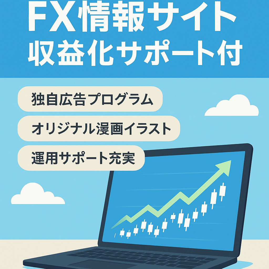 利益順調推移中!収益化のフォローをお約束!!長期運用実績有!FX情報発信サイトです!