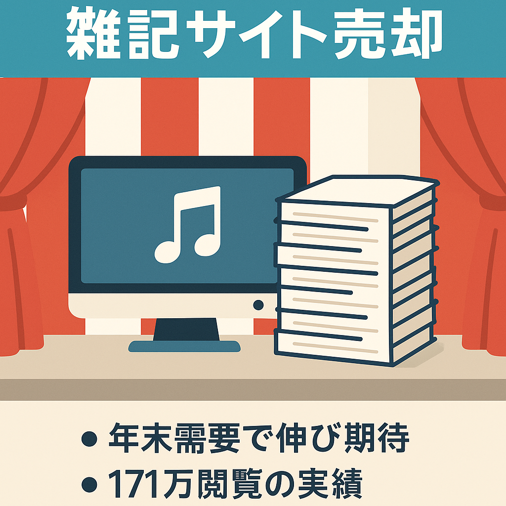 【500記事以上】紅白や音楽番組などの雑記サイト